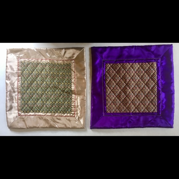 Jim Thompson Other - Jim Thompson Thai Silk Pillow Shams (2)